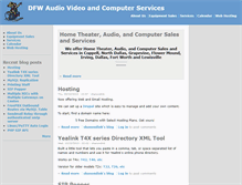 Tablet Screenshot of dfwavc.com